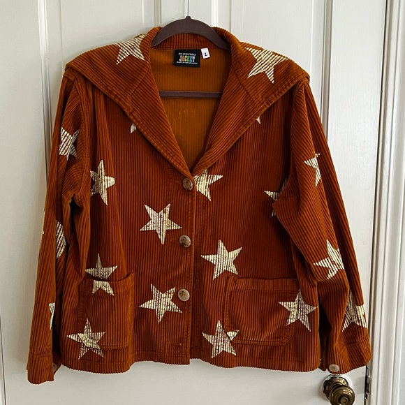 Big Bud Press Jackets & Blazers - Big Bud Corduroy Star Sailer Jacket - Large